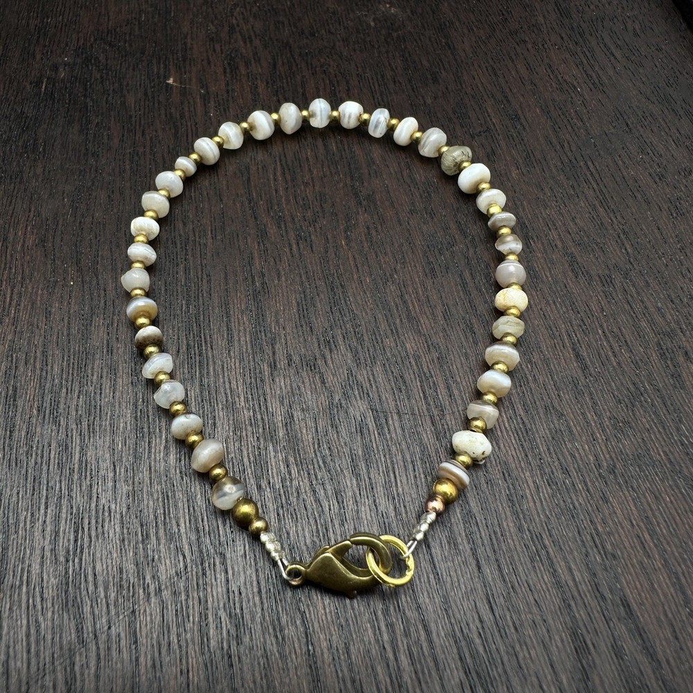 Ancient Old Soleimani Agate Beads Bracelet