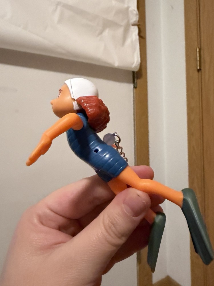 Pixar Luca Keychain Upcycled
