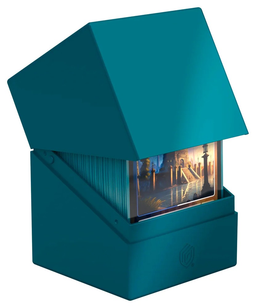 Boulder 100 Solid Deck Box - Petrol