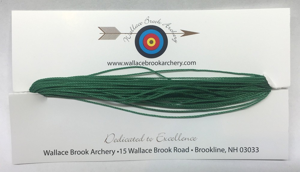 Green BCY Nock & Peep Bow String Serving Bowstring Nylon 10 yds