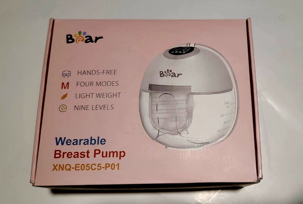 Bear S32 Wearable Hands Free LCD Screen Rechargeable Breast Pump