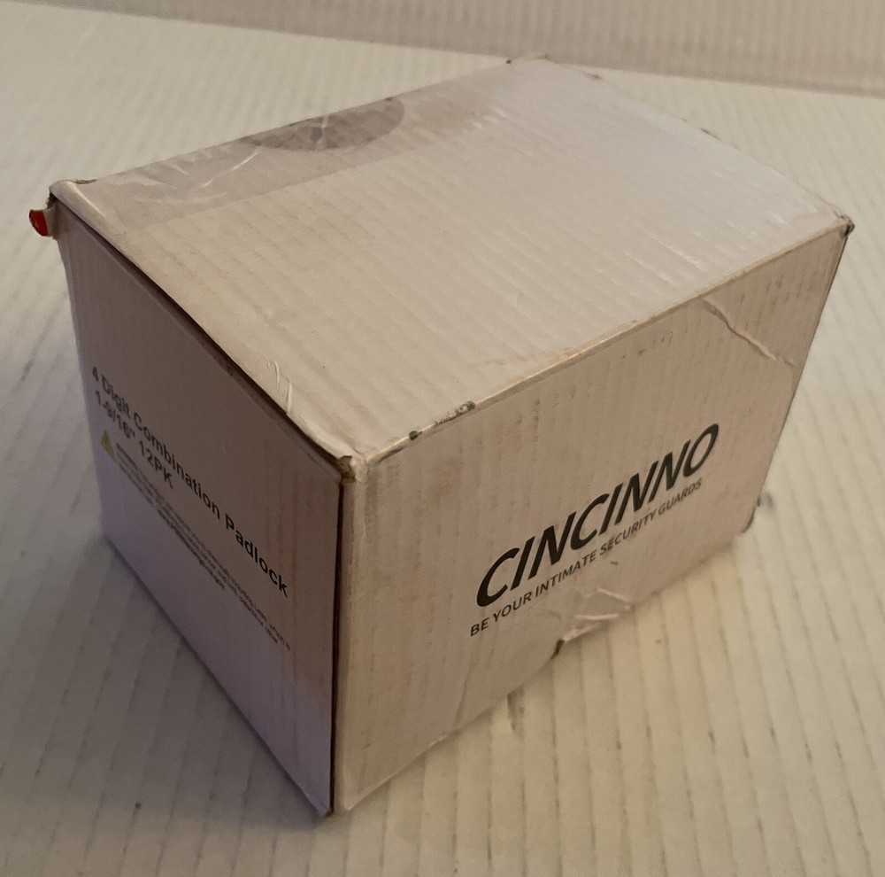 Combination Padlock 12-Pack