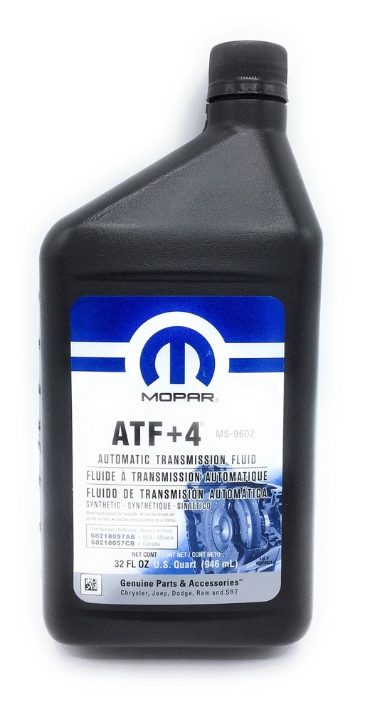 Mopar ATF+4 Automatic Transmission Fluid Case 6 Quarts 68218057AC