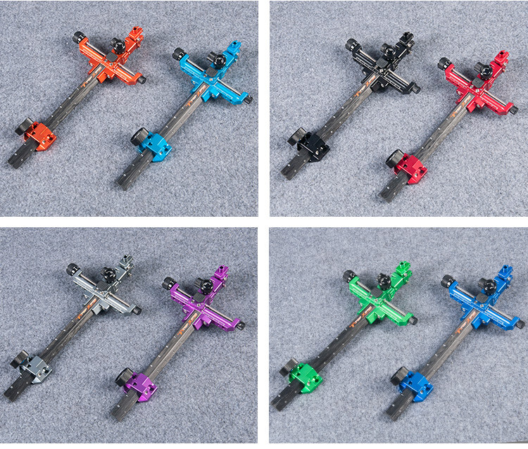 TP8810 Compound Bow Sight Carbon Rod Adjustable Competition Archery Target Shoot
