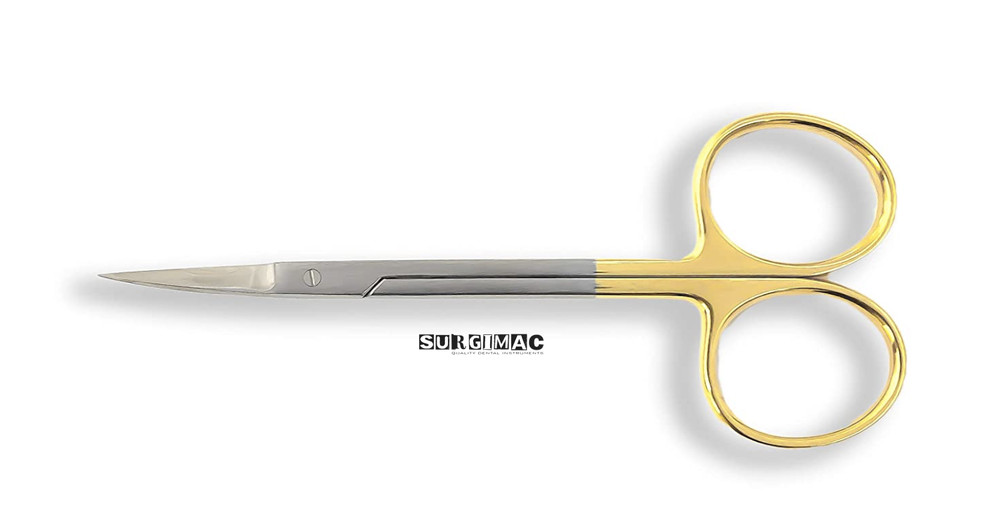 Iris Scissors Straight 4.5" Tungsten Carbide