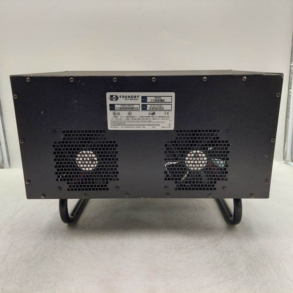 Foundry ServerIronGT EGx2 B4000 Chassis