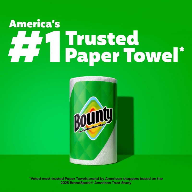 Bounty Paper Towels Select-A-Size White, 6 Triple Rolls, 123 Sheets Per Roll