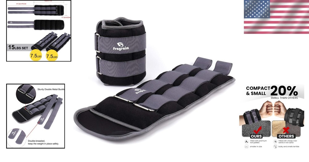 Ankle Weights for Strength Training - 1 Pair