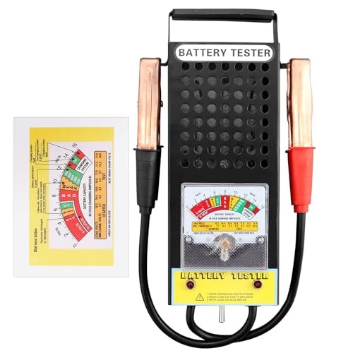 CRLITSIY Battery Load Tester, 6V 8V 12V Alternator Load Tester POINTER