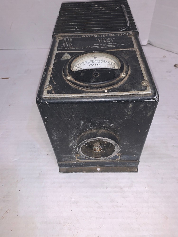M. C. Jones Electronics Co. Wattmeter ME-82/U