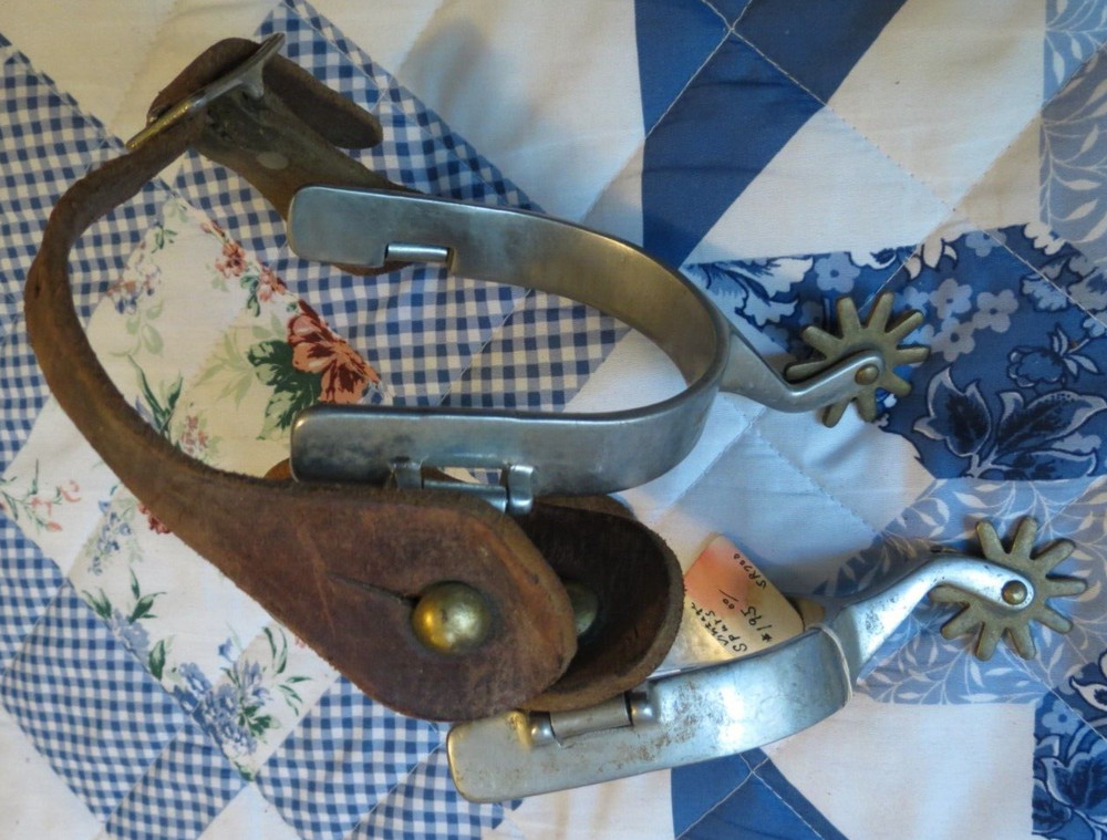 Vintage And Rustic Western Spurs