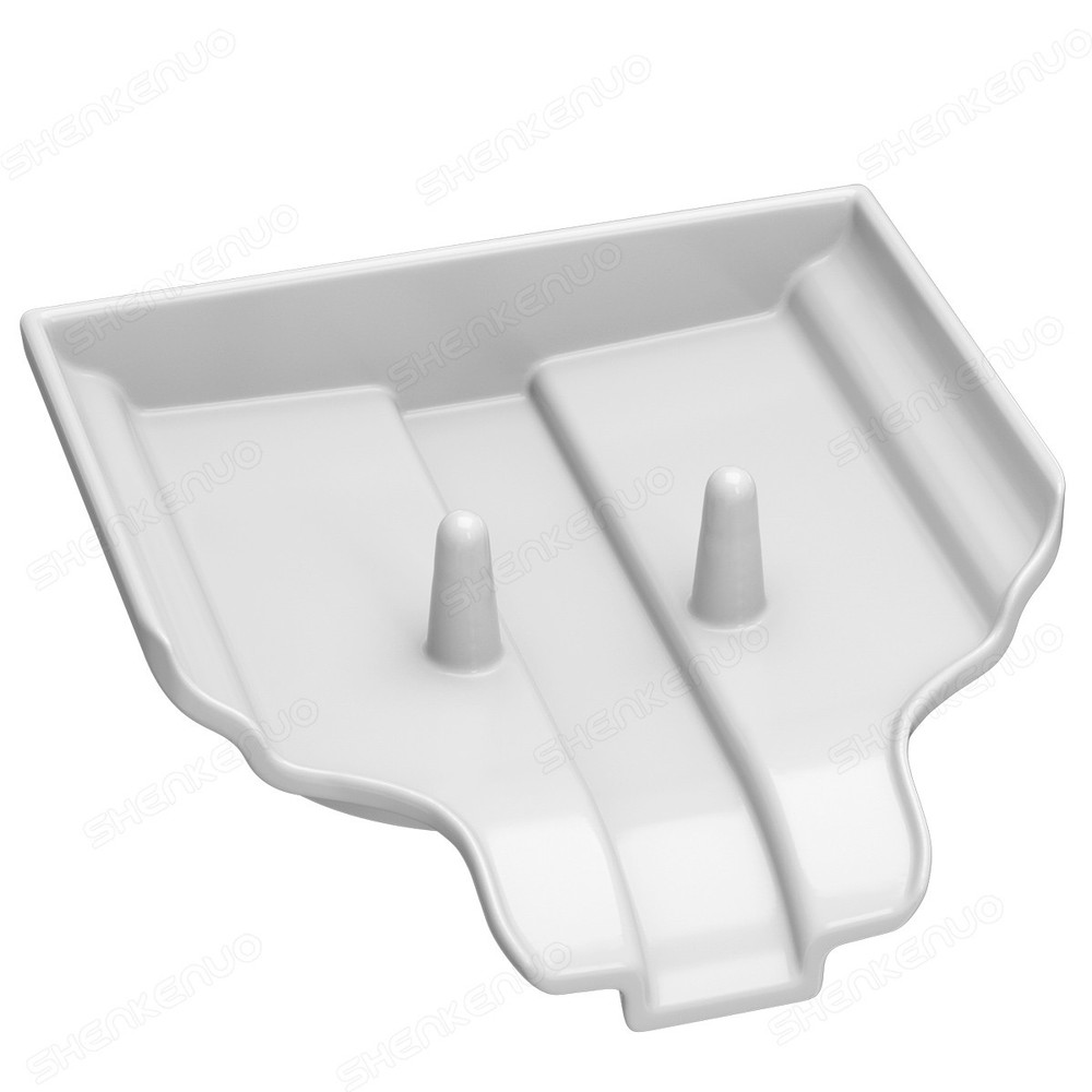 Self-Draining Soap Dish with Strong Suction Cup – 1 piece