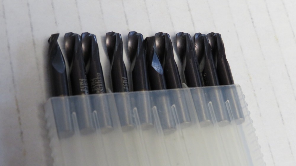 ( 10 DRILL BITS) GUHRING 4.3MM DIAMETER SPIRALBOHRER PM52 DRILL BITS 380270849