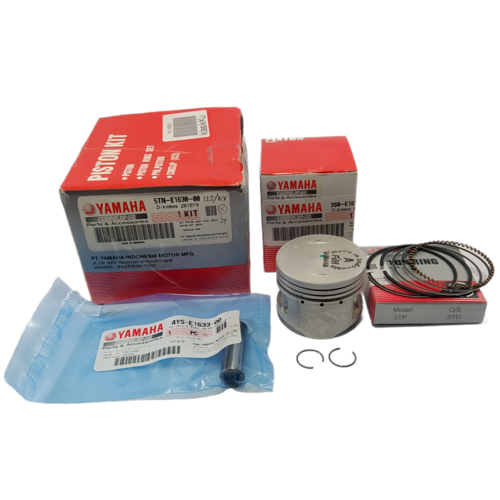 Genuine Yamaha TTR110 TTR110E Piston Kit Standard STD Piston Ring Pin STD