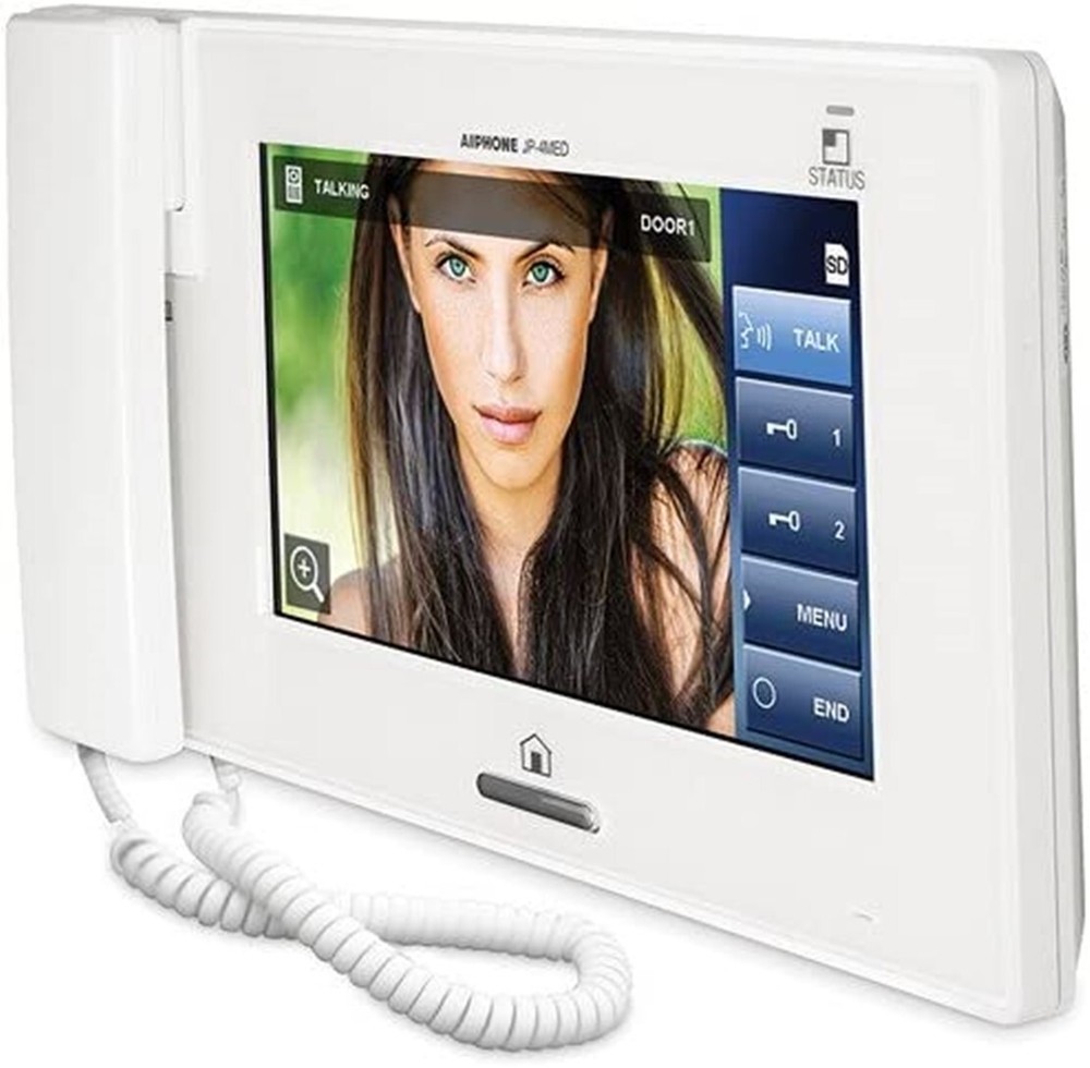 Aiphone JP-4MED 7" Video Master Station with Touchscreen LCD