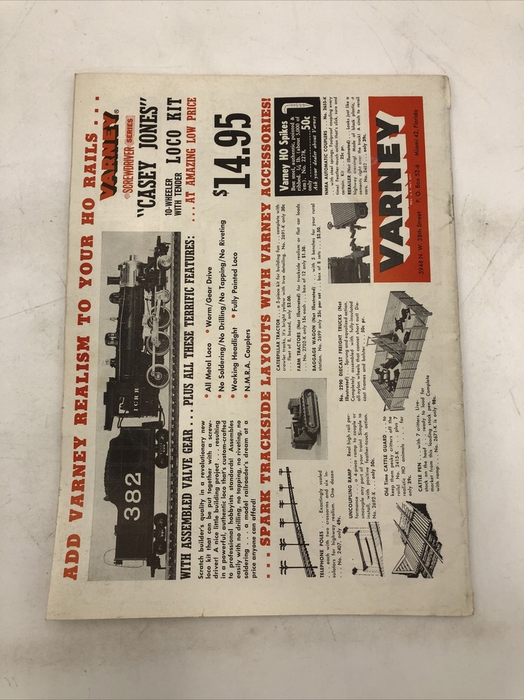 Model Railroader Magazine January 1960