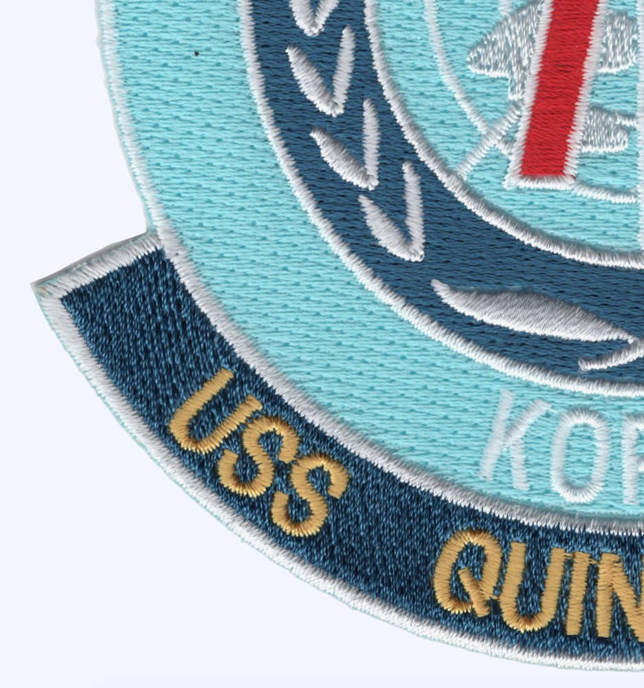 USS Quincy CA-71 Task Force 77 Korea Patch