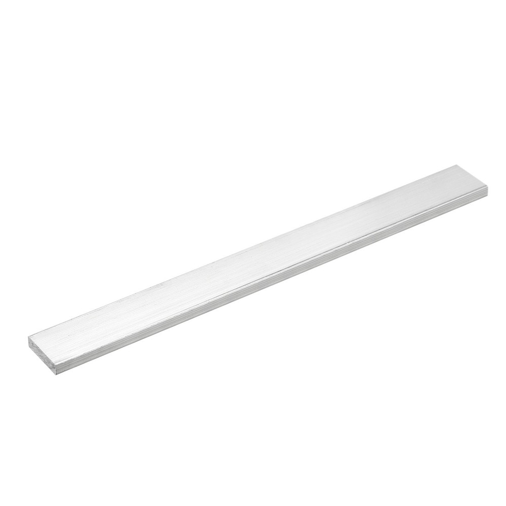 1/4" Thickness 1" Width 12" Length Square Aluminum Flat Bar 2PCS