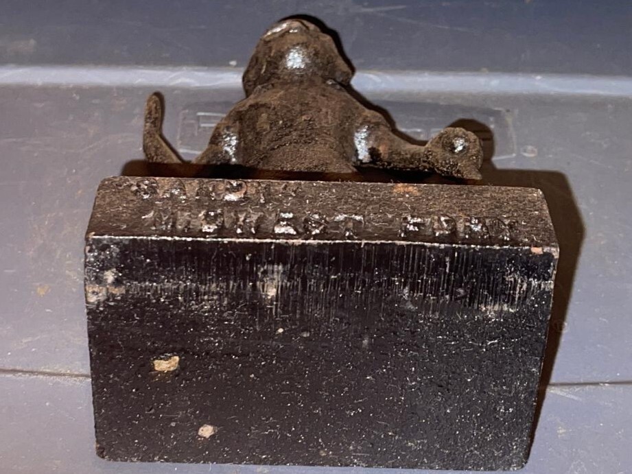 Cast Iron Sandy Midwest Fdry Figure