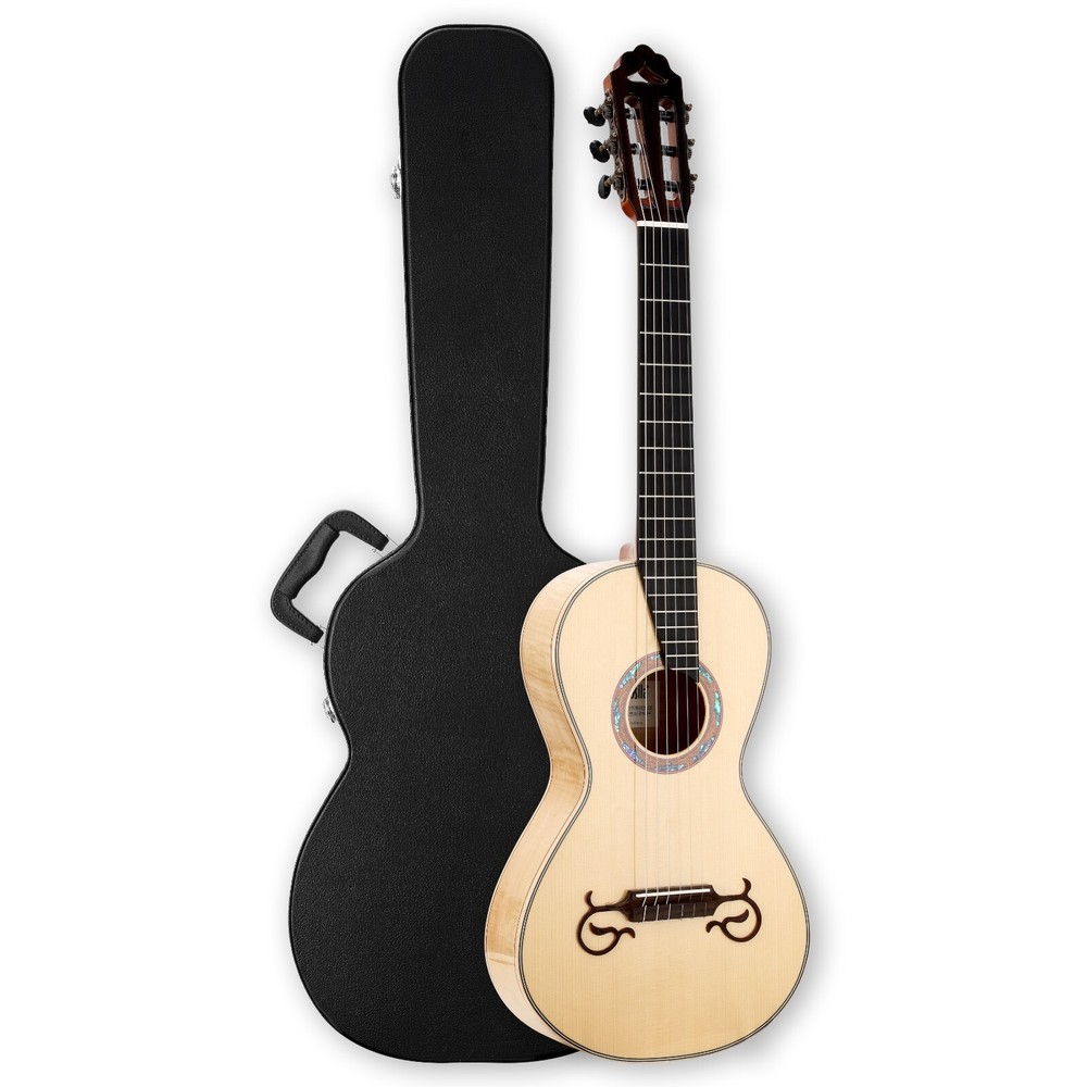 All Solid Classical Guitar Solid Engleman top Solid Flamed Maple back and sides