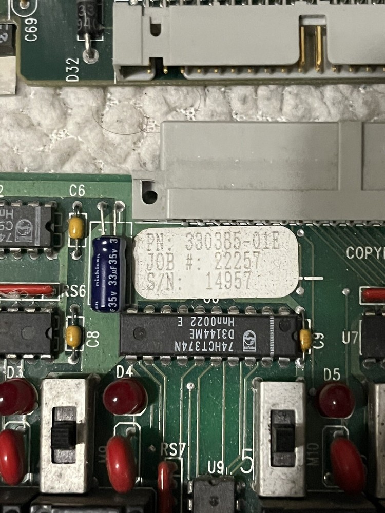 CSI 330375-02G / CSI 330385-01E Controls System Boards