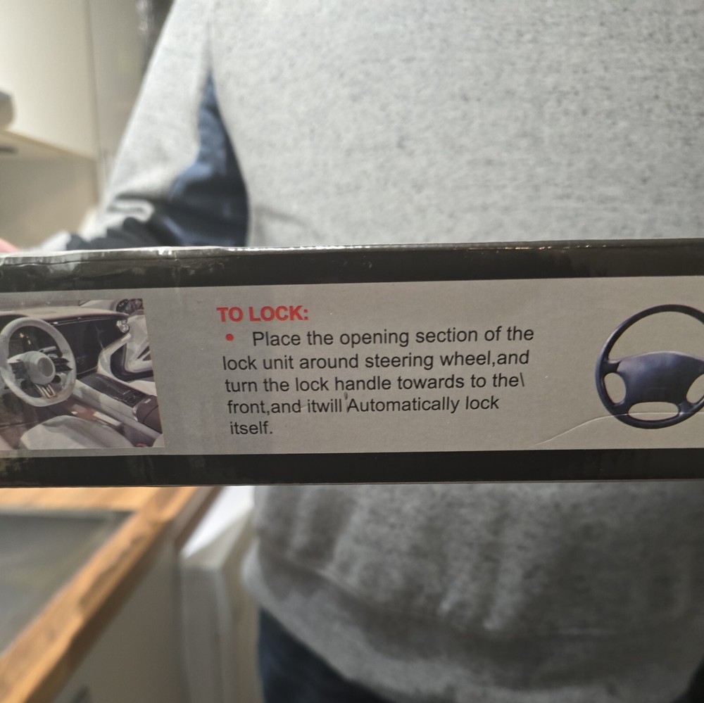 car steering wheel lock