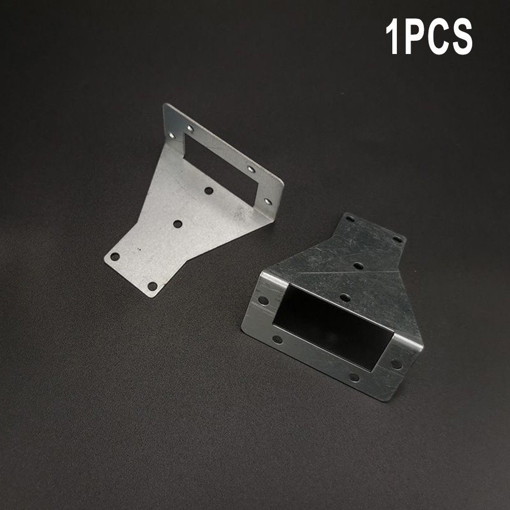 Mounting Bracket Holder Recessed Panel Replace Silver With Screws 1pcs 50A