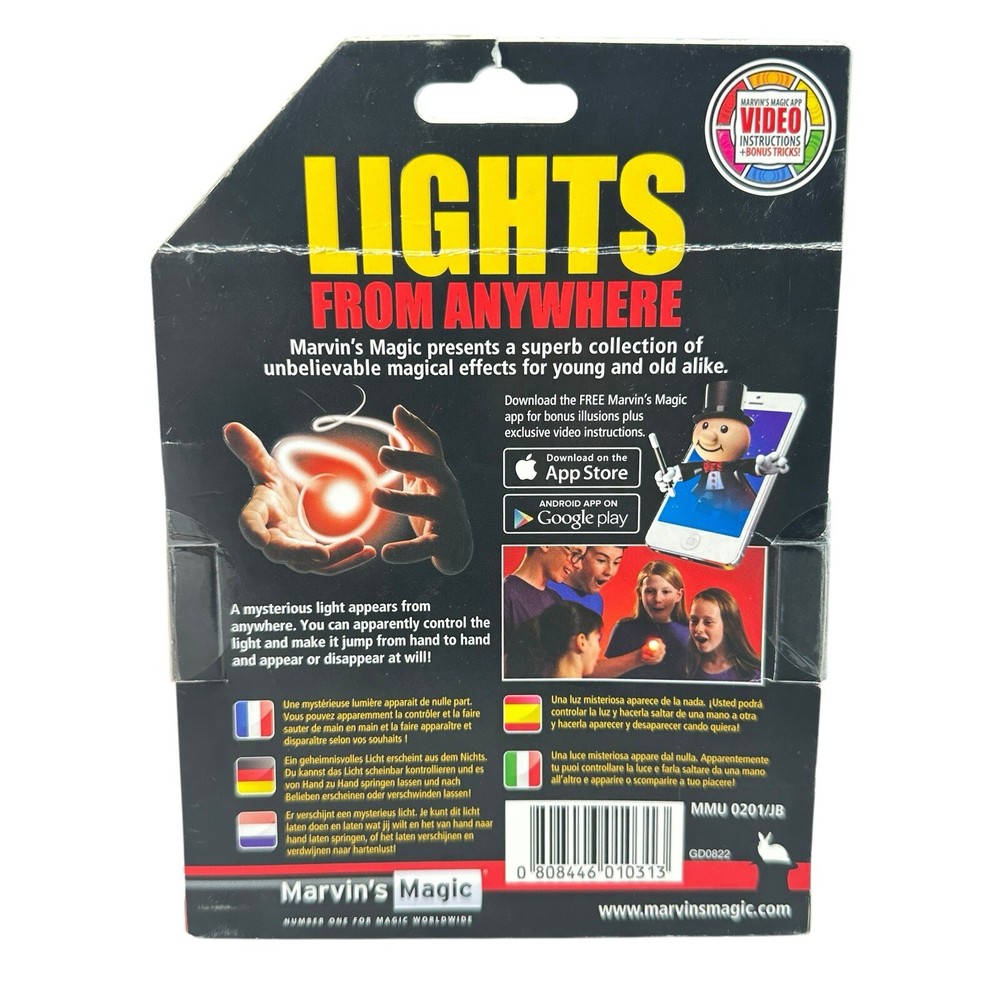 Marvin's Magic Lights From Anywhere Effects Junior Edition Video Instruction Set