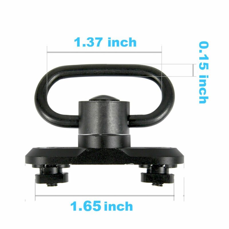 Single Point Sling Bungee Gun Strap & MLOK Quick Release QD Sling Swivel Adaptor
