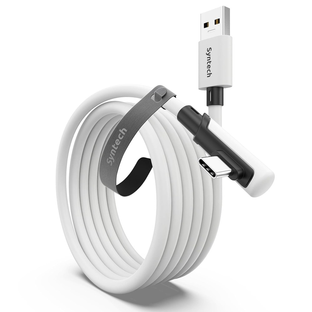 Flexible 10 FT USB 3.0 Link Cable for Meta Quest 3/2 - Ultimate VR Experience