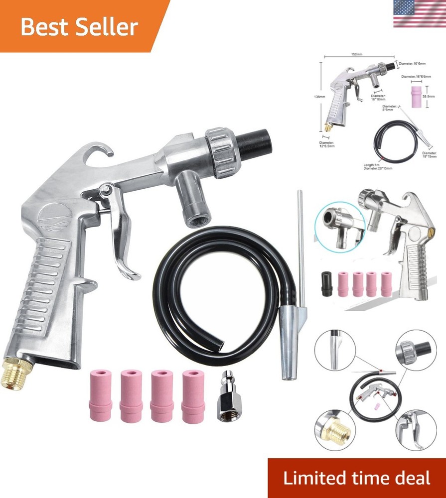 Sand Blaster Kit for Surface Cleaning and Rust Removal