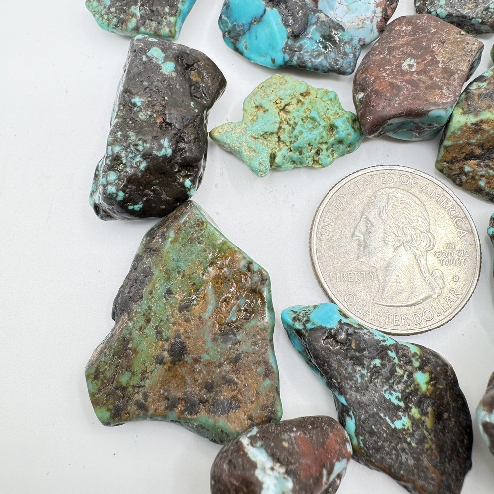 Mixed Stabilized Hubei Turquoise 76 Grams
