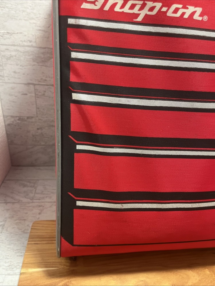 Snap On Tools Lunch Box Storage Carry Case Bag Rigid Frame Strap / Handle - EUC