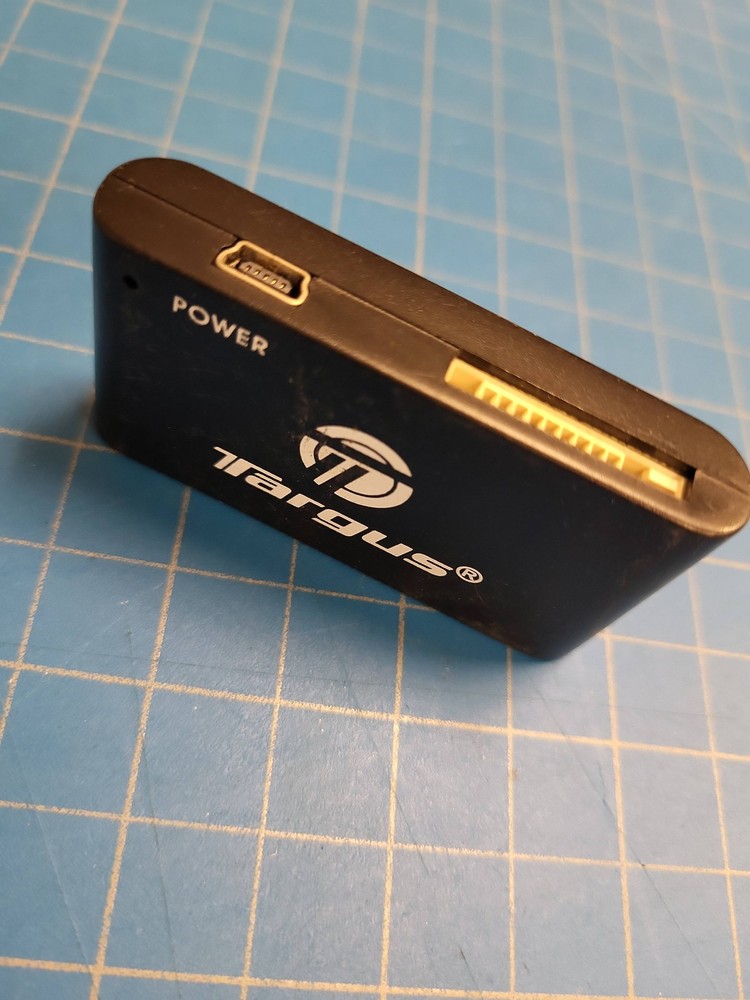 Targus Multi Card Reader USB Adapter Memory Card Reader Writer Compact Flash SD