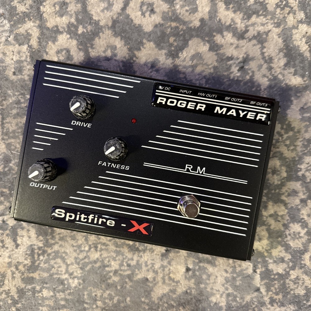 New Roger Mayer Spitfire X Pedal