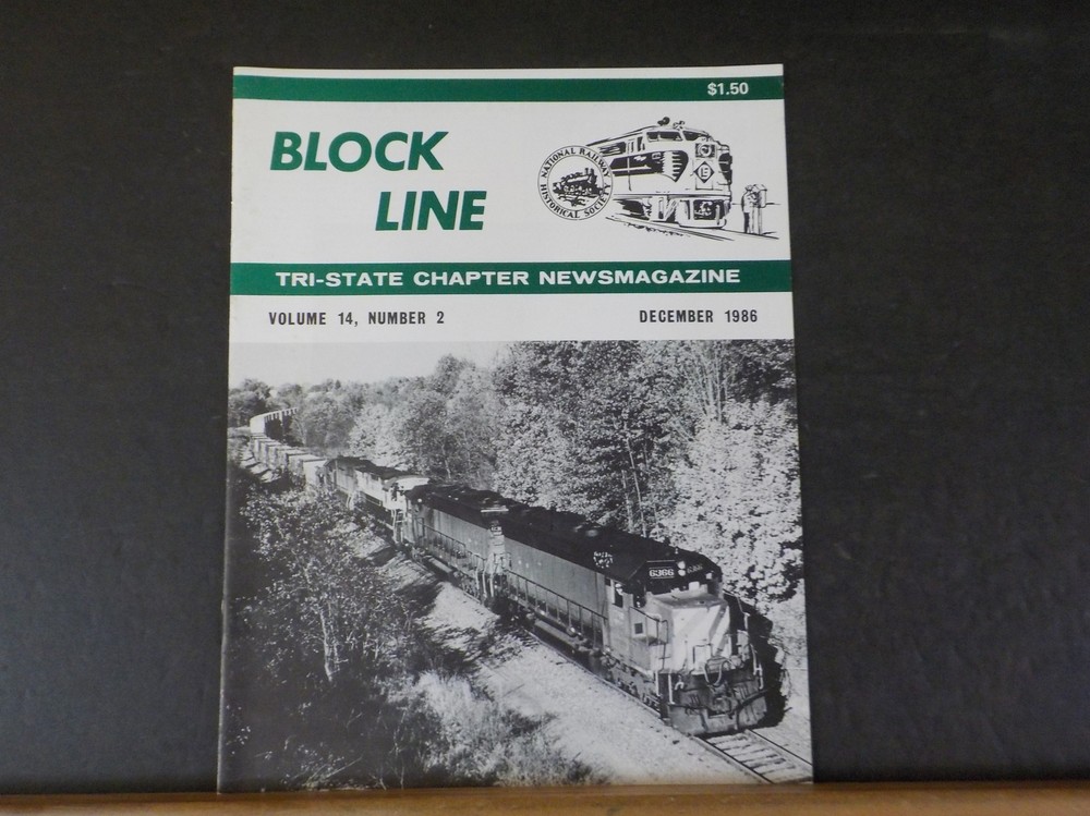 Block Line NRHS 1986 Dec Cape Cod EL 10 Museum Car
