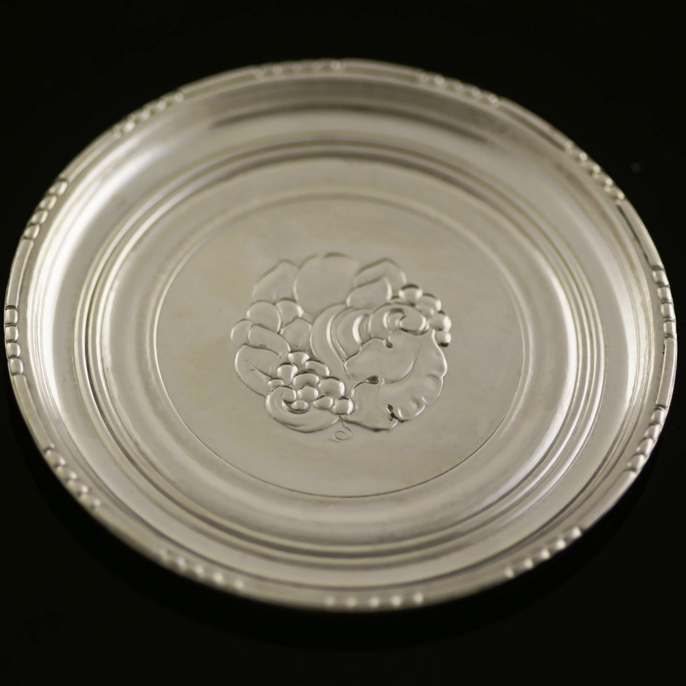 Georg Jensen Silver Coaster #41