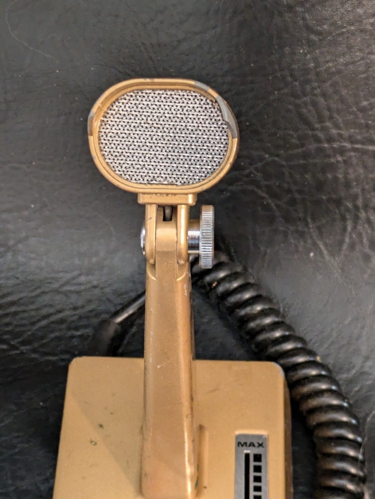 Almotronics Automatic Level Control Ham Radio Microphone CB 807 5 Pin Untested
