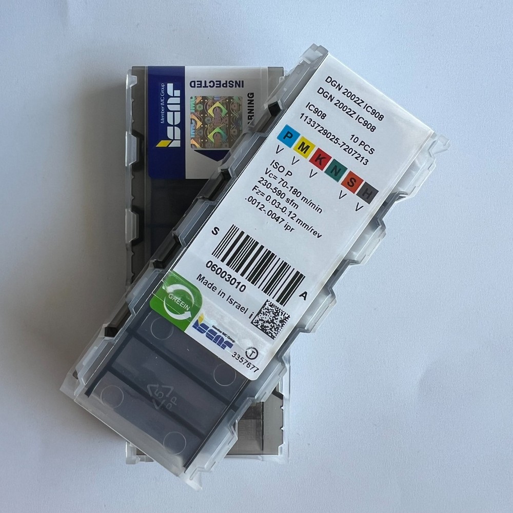 10Pcs/BOX Iscar DGN2002Z IC908