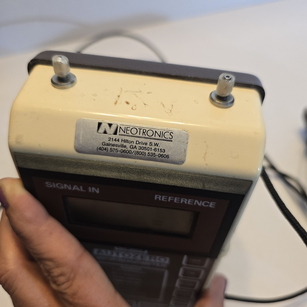 NEOTRONICS MICROMANOMETER X2 UNTESTED