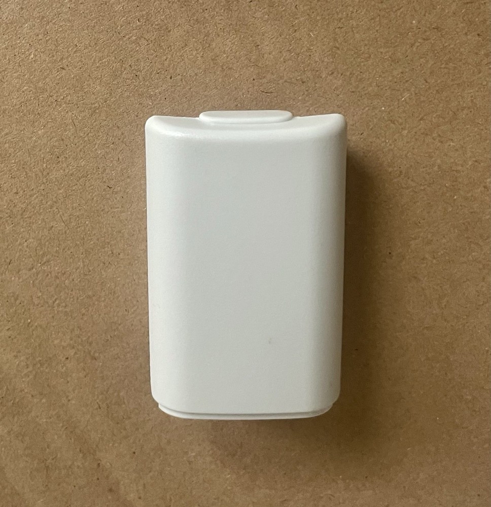 Xbox 360 Wireless Controller AA Battery Pack Back Case Cover Holder Shell WHITE