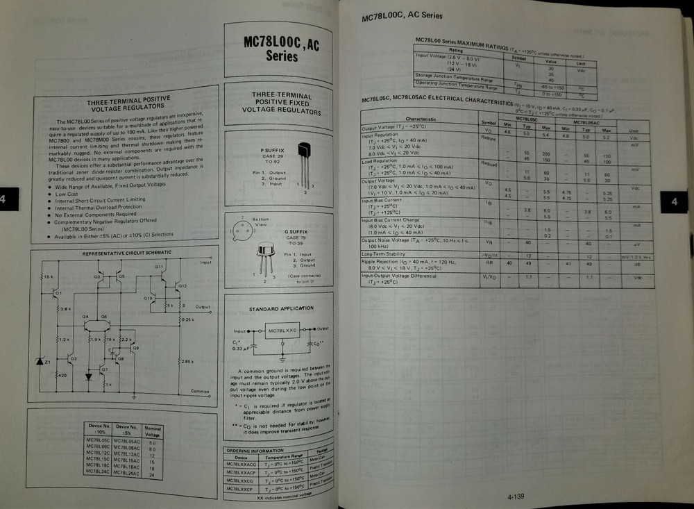 USED 1979 Motorola Linear Integrated Circuits