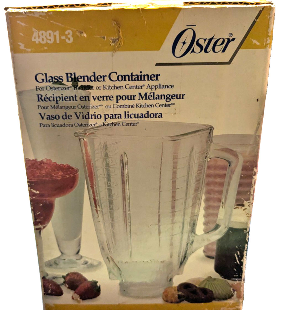 Oster 4891-3 glass blender container NIB