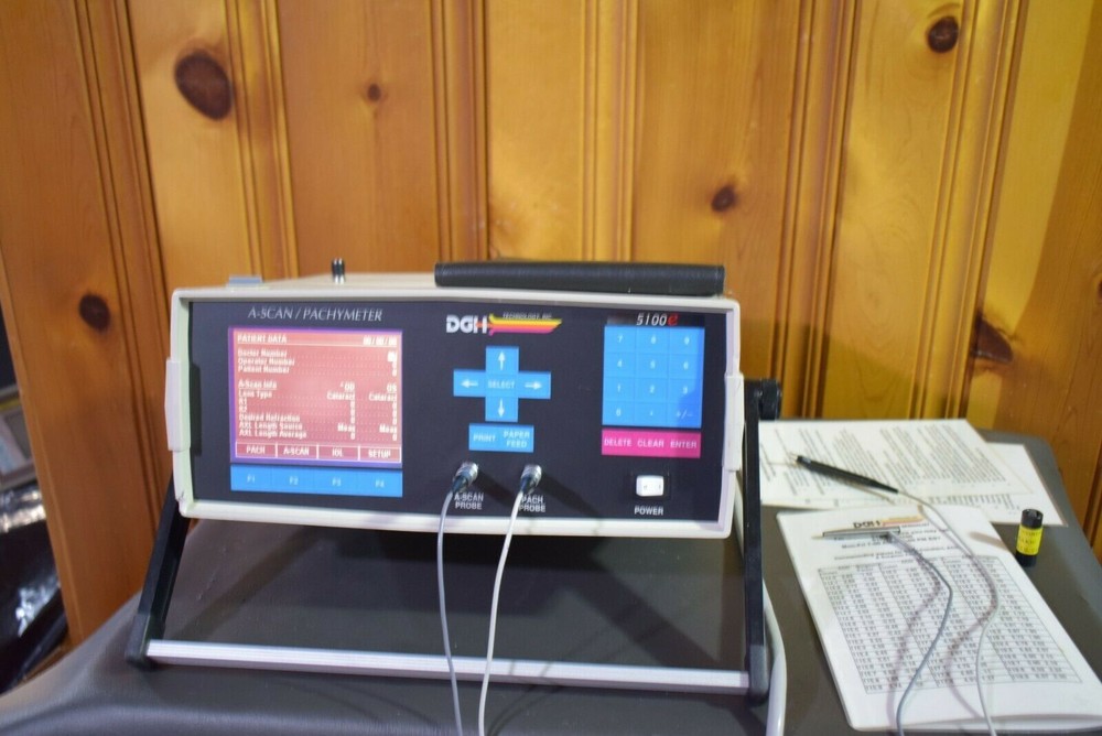 DGH 5100e A Scan Pachymeter IOL calculator