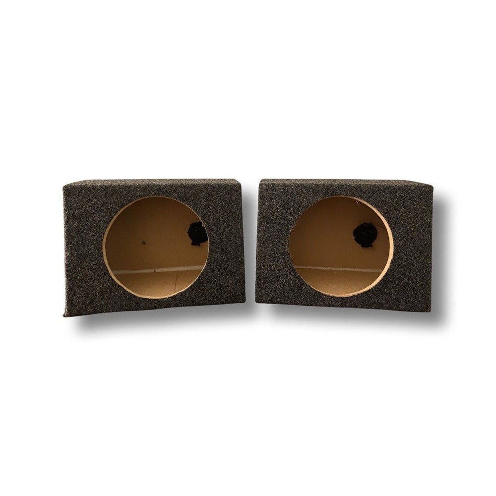6x5 Pair Truck Speaker Box Enclosure -Gray