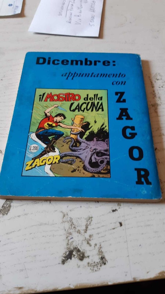 ZAGOR ZENITH ORIGINAL NO. 92 EXCELLENT CONDITION++