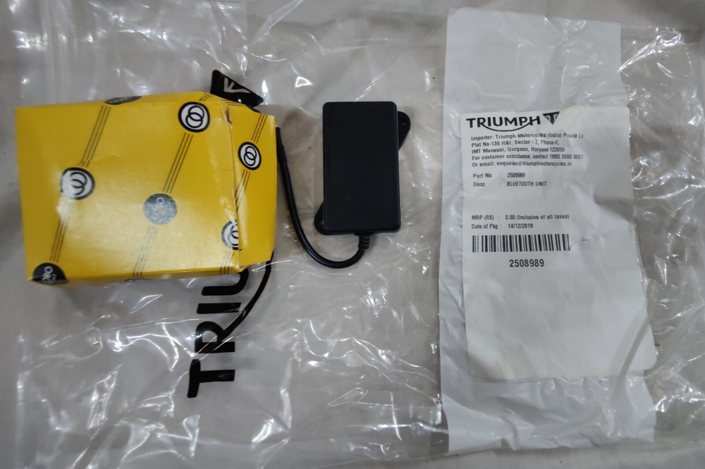 Triumph T2508989 Bluetooth Unit Genuine Part