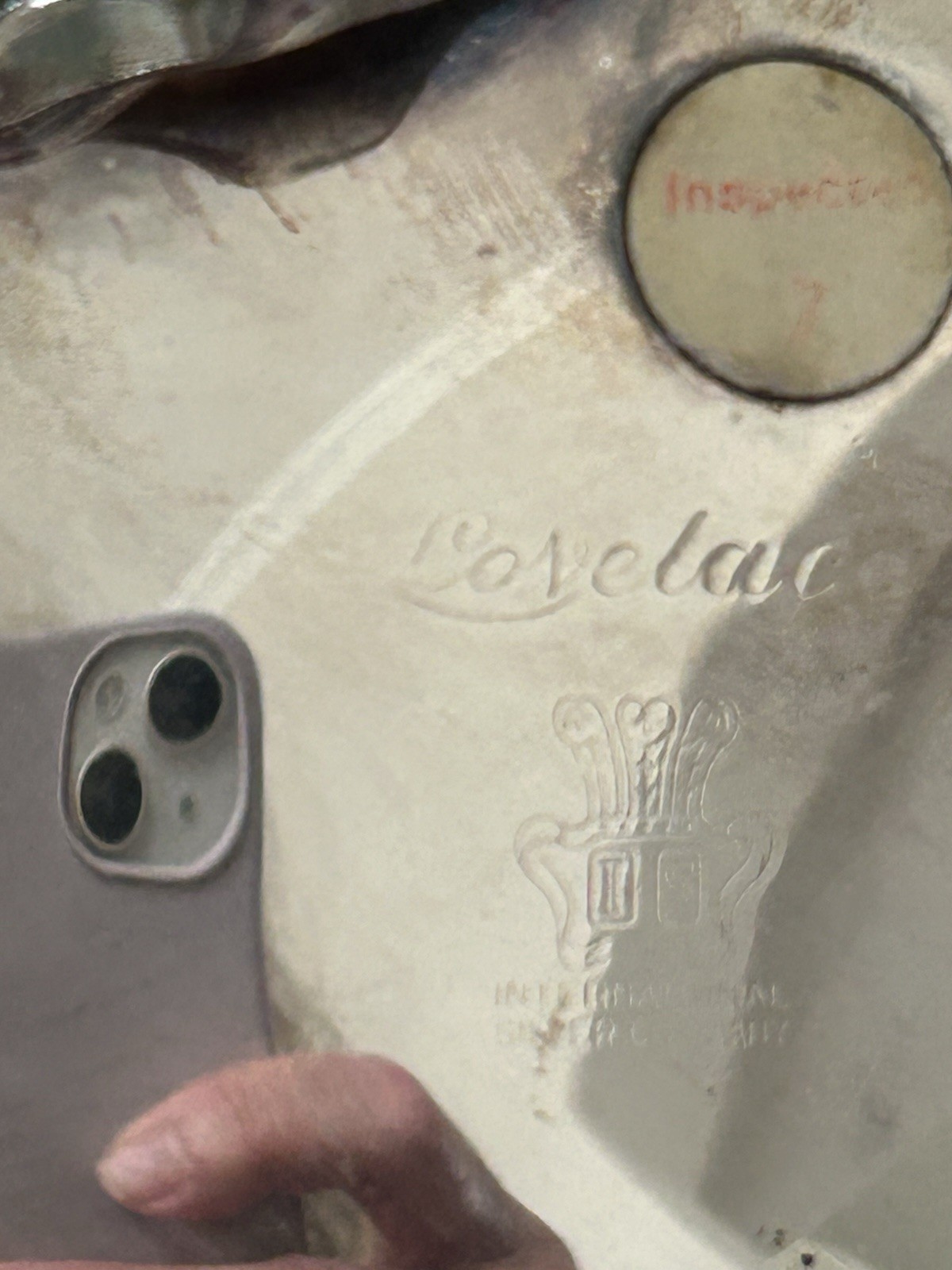 Lovelace Footed Candy Dish Silverplate