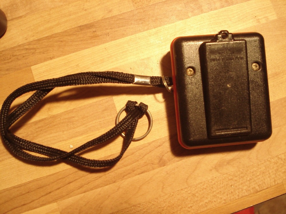 Hand Held alarm batteries installed Never used ,
