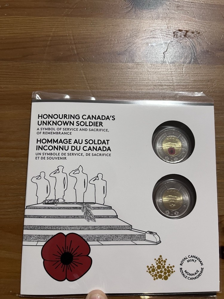 Canada 2025 Honouring Canada's Unknown Soldier Keepsake Original RCM Packaging!!